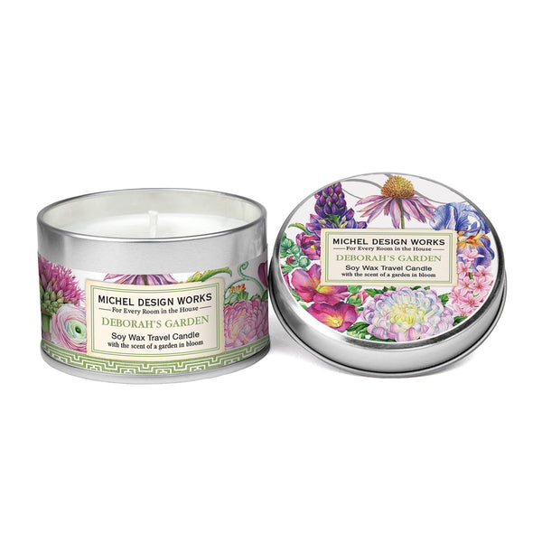 Michel Design Works Deborah's Garden Travel Candle