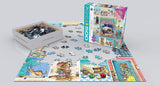 EuroGraphics Cat's Life 500 Piece Jigsaw Puzzle