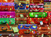 EuroGraphics Travel Suitcases 1000 Piece Jigsaw Puzzle