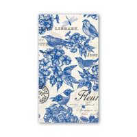 Michel Design Works Indigo Cotton Hostess Napkins