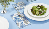 Michel Design Works Indigo Cotton Hostess Napkins