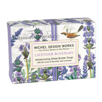 Michel Design Works Lavender Rosemary Boxed Single Soap