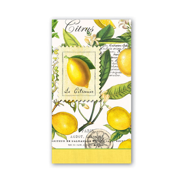 Michel Design Works Lemon Basil Hostess Napkins