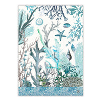 Michel Design Works Ocean Tide Kitchen Towel