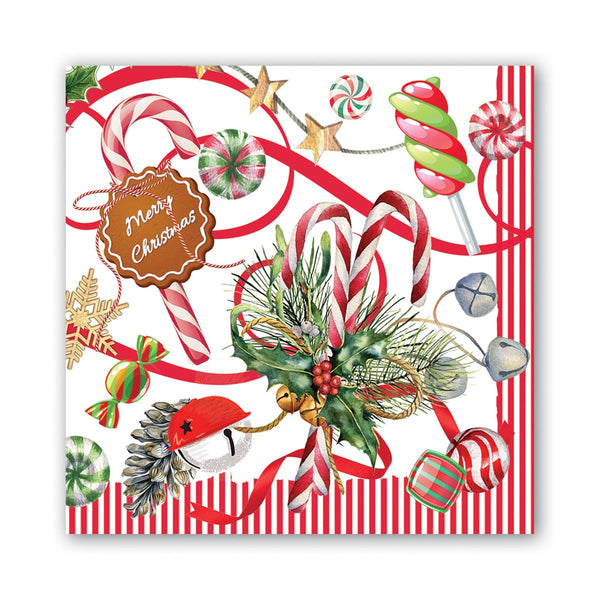 Michel Design Works Peppermint Luncheon Napkins