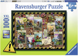 Ravensburger Dinosaur Collection 100 Piece Jigsaw Puzzle