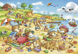 Ravensburger Seaside Holiday with Two 24 Piece Jigsaw Puzzles