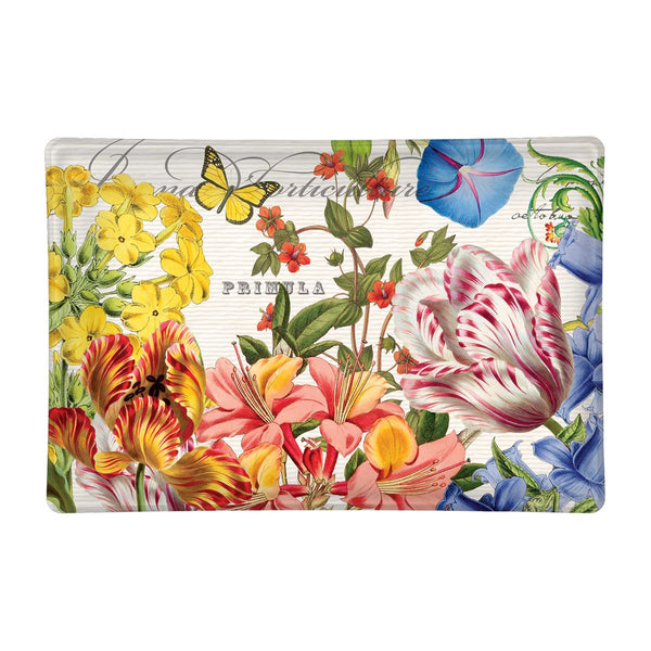 Michel Design Works Summer Days Rectangular Glass Soap Dish