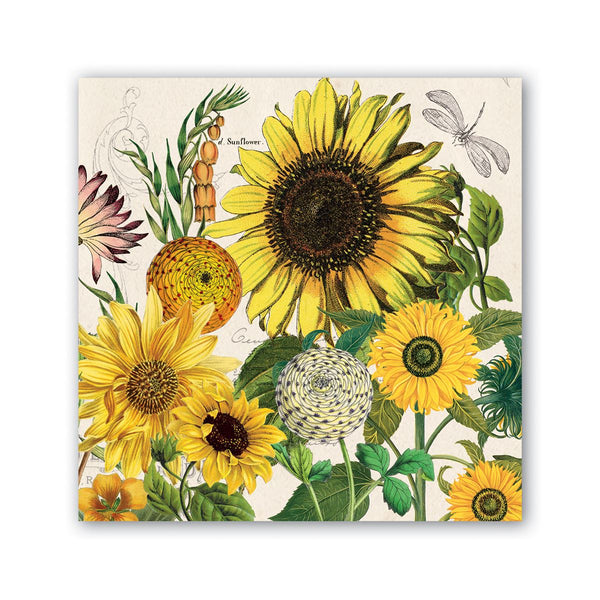 Michel Design Works Sunflower Cocktail Napkins