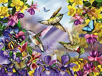 SunsOut Butterflies & Hummingbirds 300 Piece Jigsaw Puzzle