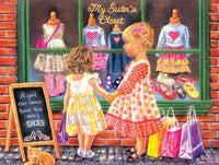 SunsOut My Sister's Closet 300 Piece Jigsaw Puzzle