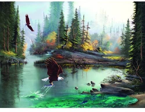 SunsOut River Eagles 1000+ Piece Jigsaw Puzzle